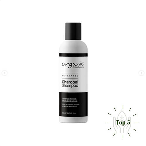 organic colour systems charcoal shampoo Cleanse, Detoxify, Refresh scalp